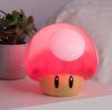 LAMPA DEKORATIVNÍ ZVUKOVÁ  SUPER MARIO|MUSHROOM|VÝŠKA 12 cm