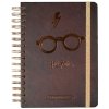BLOK|ZÁPISNÍK A5|KROUŽKOVÁ VAZBA  HARRY POTTER|GLASSES|14,8 x 21 cm