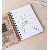 BLOK|ZÁPISNÍK A5|KROUŽKOVÁ VAZBA  HARRY POTTER|MARAUDERS MAP