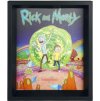 OBRÁZEK 3D|26 x 20 cm  RICK AND MORTY|PORTAL