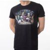 TRIČKO PÁNSKÉ/DC COMICS/BATMAN  VILLAINS POKER/ČERNÉ