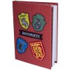 BLOK|ZÁPISNÍK A5|HARRY POTTER  HOGWARTS HOUSES ERBS