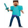 KOSTÝM|MINECRAFT  STEVE|VELIKOST 10-12 let