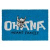 ROHOŽKA|DISNEY|LILO & STITCH  OHANA MEANS FAMILY|60 x 40 cm