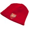 ČEPICE ZIMNÍ|ARSENAL FC  CREST|ČERVENÁ|UNIVERZÁLNÍ