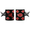 HRNEK KERAMICKÝ 3D|NARUTO SHIPPUDEN  460 ml|SHURIKEN AKATSUKI