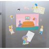 MAGNETY SET|THE SIMPSONS  CHARACTERS|18 x 24 cm