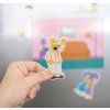 MAGNETY SET|THE SIMPSONS  CHARACTERS|18 x 24 cm