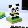 FIGURKA SVÍTÍCÍ|MINECRAFT  PANDA|VÝŠKA 10 cm