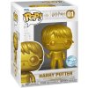 FIGURKA SBĚRATELSKÁ|POP! VINYL  HARRY POTTER|GOLD HARRY|9 cm