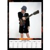 KALENDÁŘ 2026|HUDBA  AC/DC (29,7 x 42 cm) A3
