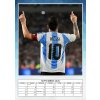 KALENDÁŘ 2026|FOTBAL  LIONEL MESSI (29,7 x 42 cm) A3