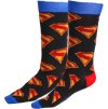PONOŽKY PÁNSKÉ|DC COMICS|SUPERMAN  LOGO|VELIKOST (EU 38-45)