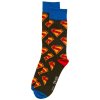 PONOŽKY PÁNSKÉ|DC COMICS|SUPERMAN  LOGO|VELIKOST (EU 38-45)
