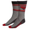 PONOŽKY PÁNSKÉ|DC COMICS|SUPERMAN  RED LOGO|VELIKOST (EU 38-45)