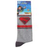 PONOŽKY PÁNSKÉ|DC COMICS|SUPERMAN  RED LOGO|VELIKOST (EU 38-45)