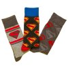 PONOŽKY PÁNSKÉ|DC COMICS|SUPERMAN  RED LOGO|VELIKOST (EU 38-45)