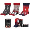PONOŽKY DÁMSKÉ|SET 3 PÁRŮ|DISNEY  MINNIE MOUSE|VELIKOST (EU 36-43)