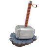 PERO SE STOJÁNKEM|MARVEL  THOR|HAMMER|13 x 17,5 x 10 cm
