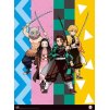 PLAKÁT 38 x 52 cm|SET 2 KUSŮ  DEMON SLAYER|KIMETSU NO YAIBA