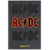 BLOK|ZÁPISNÍK A5|PREMIUM  AC/DC|HIGHWAY TO HELL|14,8 x 21 cm