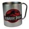 HRNEK KOVOVÝ|JURASSIC PARK  240 ml|S KARABINOU|LOGO