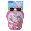ČEPICE KŠILTOVKA DĚTSKÁ S BRÝLEMI  PEPPA PIG|RAINBOW
