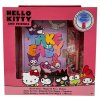 BLOK|ZÁPISNÍK SET3|HELLO KITTY  BLOK-SVÍTÍCÍ PROPISKA-SAMOLEPKY