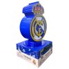 BUDÍK DIGITÁLNÍ STOLNÍ|REAL MADRID  CLUB CREST|SVÍTÍCÍ|VÝŠKA 23 cm