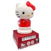 BUDÍK DIGITÁLNÍ STOLNÍ|HELLO KITTY  RED DRESS|SVÍTÍCÍ|VÝŠKA 23 cm