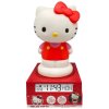 BUDÍK DIGITÁLNÍ STOLNÍ|HELLO KITTY  RED DRESS|SVÍTÍCÍ|VÝŠKA 23 cm