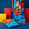 RUČNÍK OSUŠKA DĚTSKÝ|DC COMICS  SUPERMAN|LOGO|70 x 140 cm
