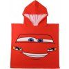 RUČNÍK DĚTSKÝ PONČO|DISNEY  CARS|LIGHTNING McQUEEN|55 x 110 cm