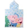 RUČNÍK DĚTSKÝ PONČO|PEPPA PIG  TOGETHER|55 x 110 cm