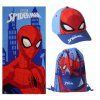 RUČNÍK OSUŠKA SET3|MARVEL  SPIDERMAN|RUČNÍK-GYM BAG-KŠILTOVKA