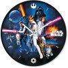 HODINY NÁSTĚNNÉ|STAR WARS  NEW HOPE|PRŮMĚR 25 cm