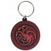 PŘÍVĚSEK NA KLÍČE|PRYŽOVÝ  GAME OF THRONES|TARGARYEN|5 x 6 cm