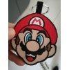 PŘÍVĚSEK NA KLÍČE|TEXTILIE  SUPER MARIO|FACE