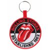 PŘÍVĚSEK NA KLÍČE|TEXTILIE  THE ROLLING STONES|EST.1962