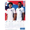 KALENDÁŘ 2026|FOTBAL  ENGLAND (29,7 x 42 cm) A3