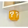 LAMPA DEKORATIVNÍ ZVUKOVÁ  SUPER MARIO|BLOCK|VÝŠKA 12 cm