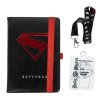 BLOK|ZÁPISNÍK A5|DC COMICS  SUPERMAN|S KLÍČENKOU