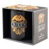 HRNEK KERAMICKÝ|QUEEN  350 ml|LOGO