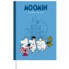 DIÁŘ 2026/2027 A5|MOOMIN  TÝDENNÍ|17 MĚSÍCŮ|LEPENÁ VAZBA