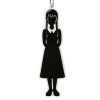 PŘÍVĚSEK NA KLÍČE|NETFLIX|WEDNESDAY  CHARACTER (2,7 x 9 cm)