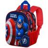 BATOH DĚTSKÝ 3D|MARVEL  CAPTAIN AMERICA|25 x 30 x 10 cm