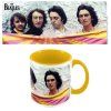 HRNEK KERAMICKÝ|THE BEATLES  315 ml|PINK AND YELLOW