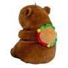 HRAČKA - FIGURKA PLYŠOVÁ  KAWAII|CAPYBARA|BURGER|35 cm