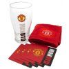SKLENICE BAR SET|MANCHESTER UNITED  470 ml SKLENICE|MINI SET|WORDMARK