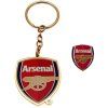PŘÍVĚSEK NA KLÍČE S ODZNAKEM  ARSENAL FC|CREST SET